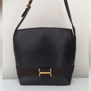Salvatore Ferragamo vara bow leather shoulder bag